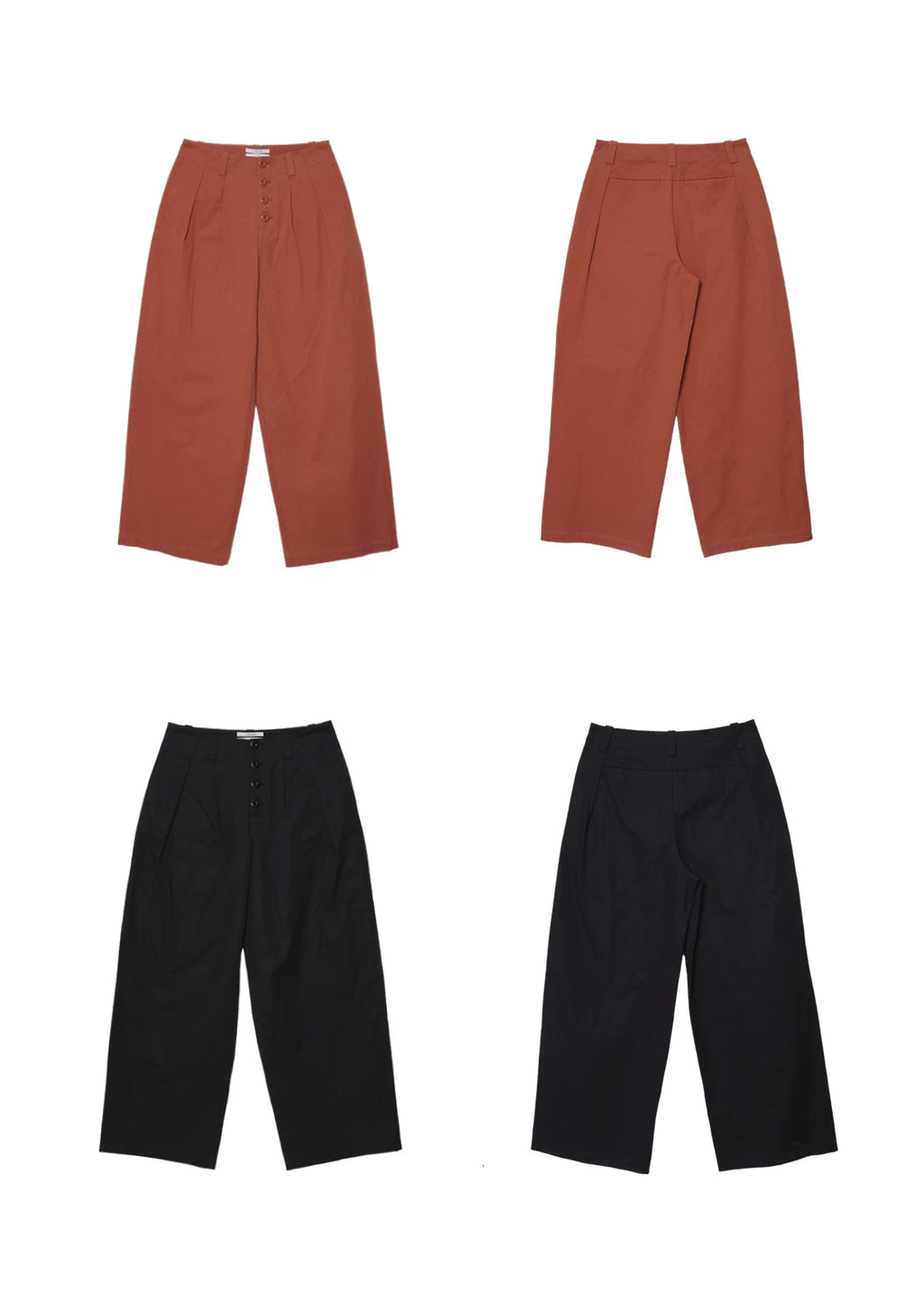 Laterite Pleated Trousers