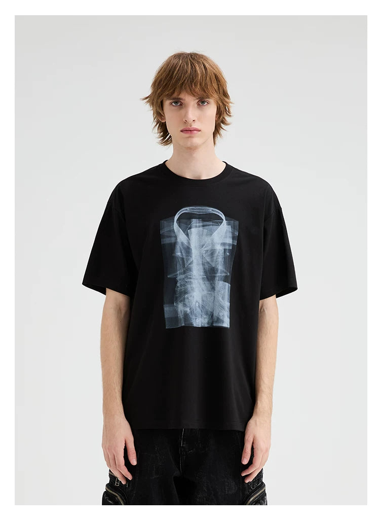 Trompe L’Oeil Print Tee