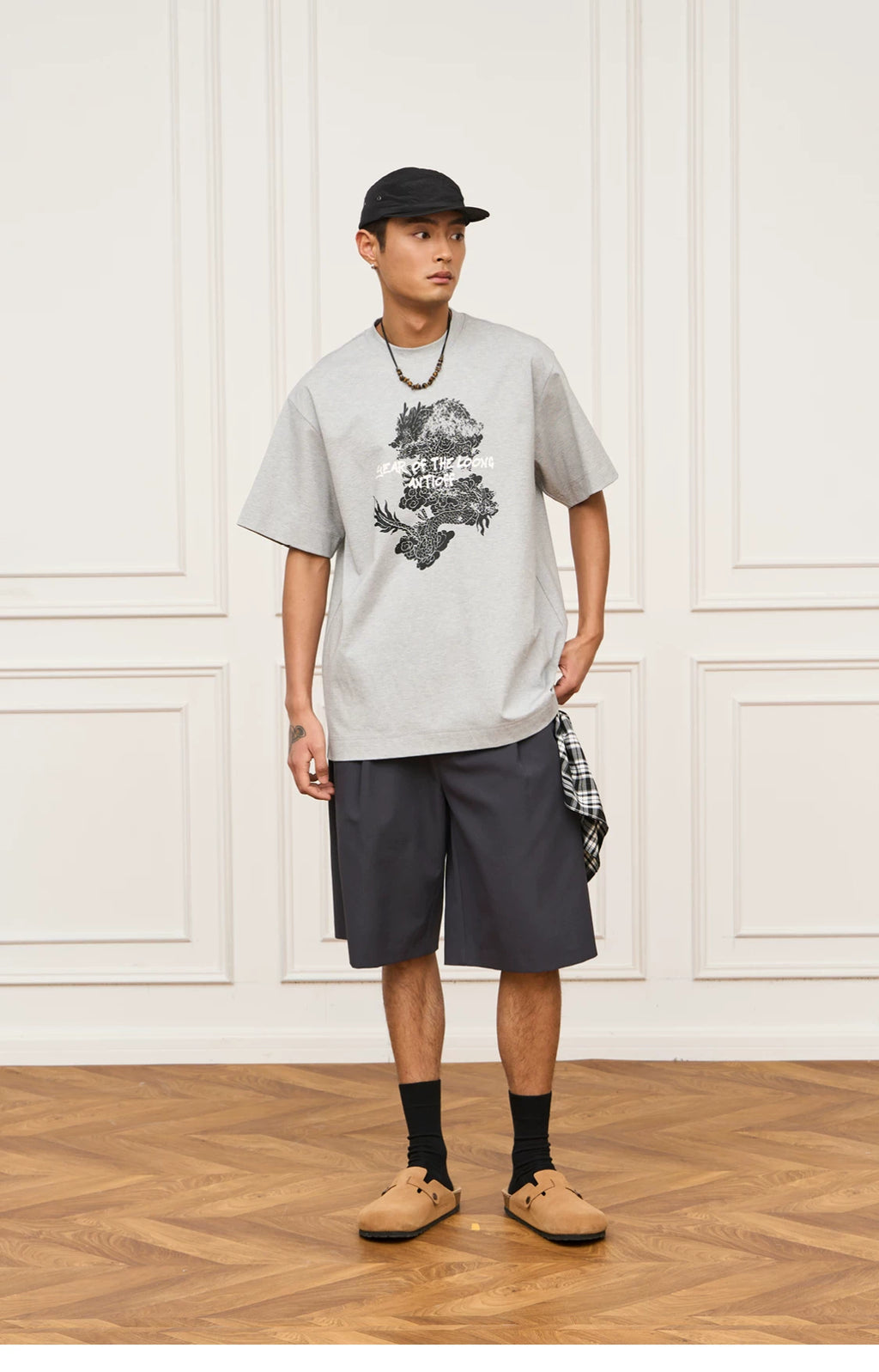 Hollow-Core Tailored Shorts