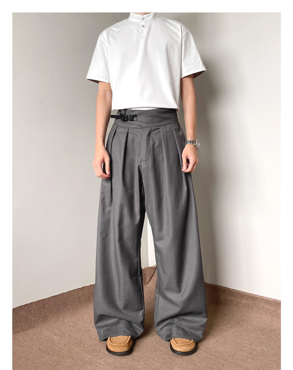 Stance Buckle Fasten Trousers