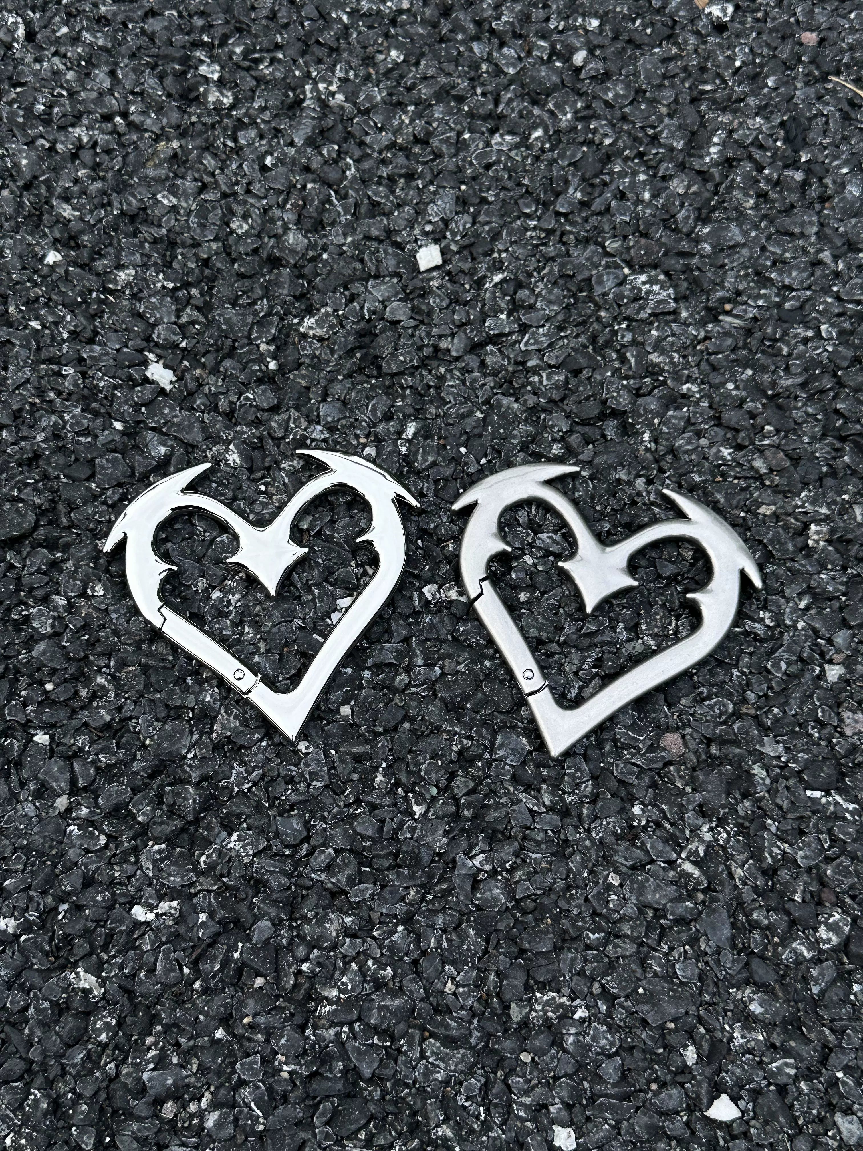 Heart Carabiner Key Clip