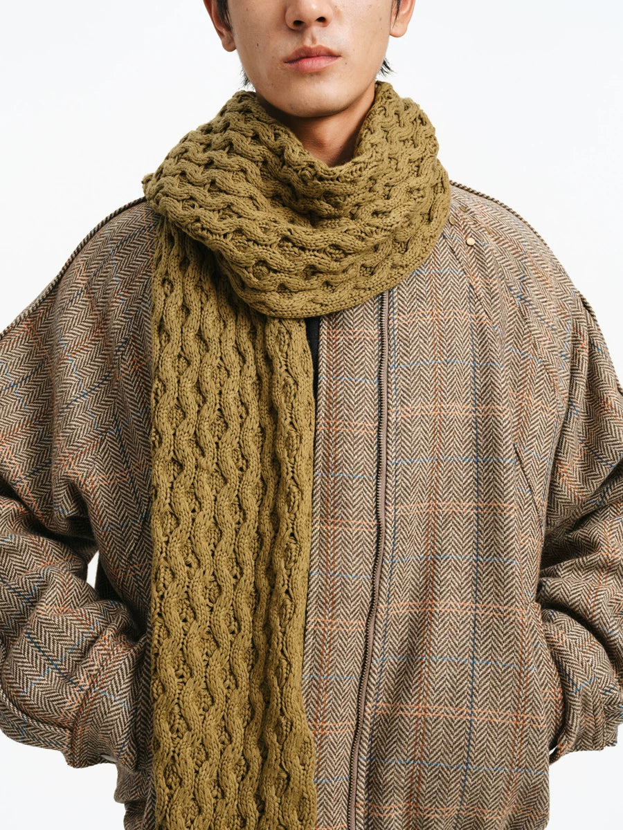 Interlock Knit Scarf