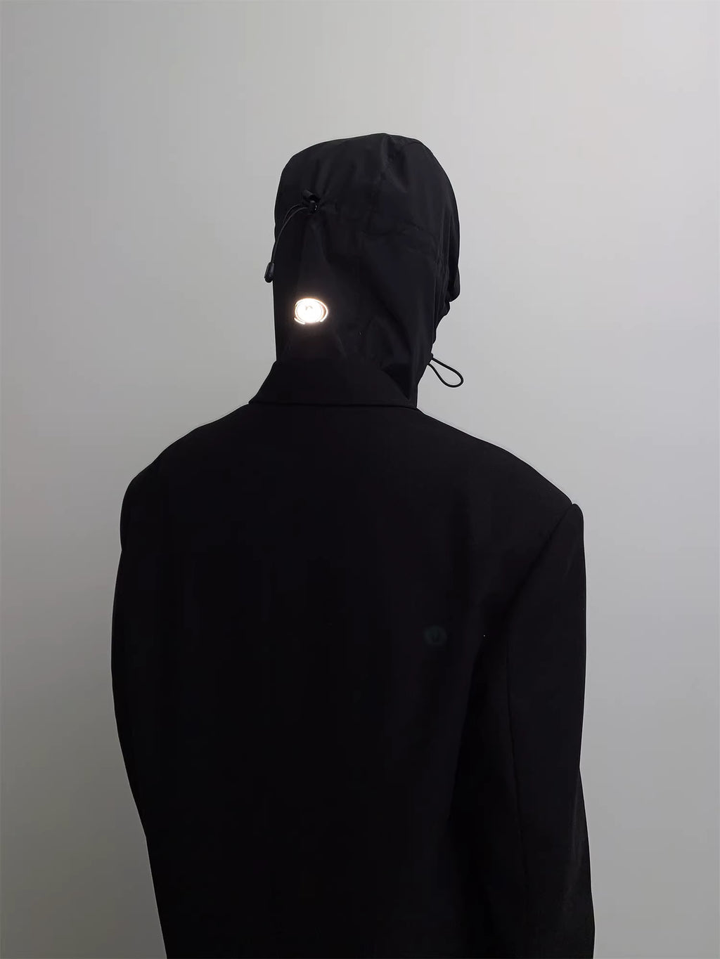 Technical Asymmetric Zip Windbreaker