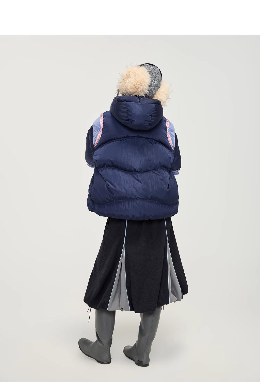 Tulip Bubble Hem Skirt