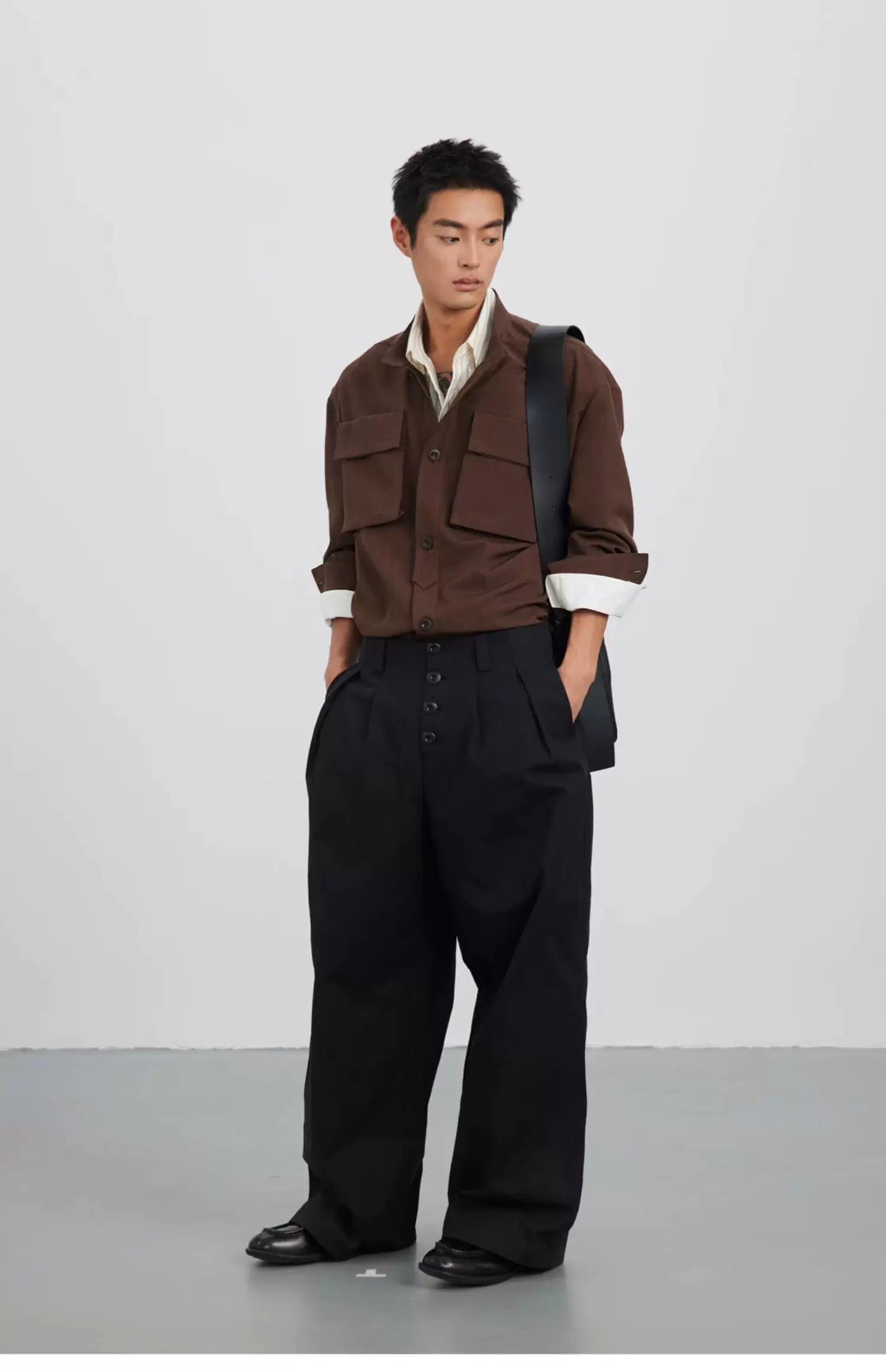 Laterite Pleated Trousers