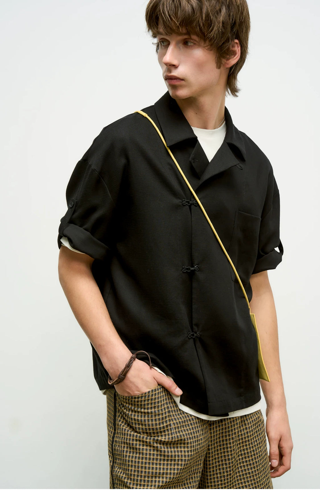 Gold Rush Hook Closure Shirt