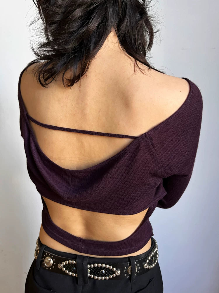 Modular Halter Cut-Out Top