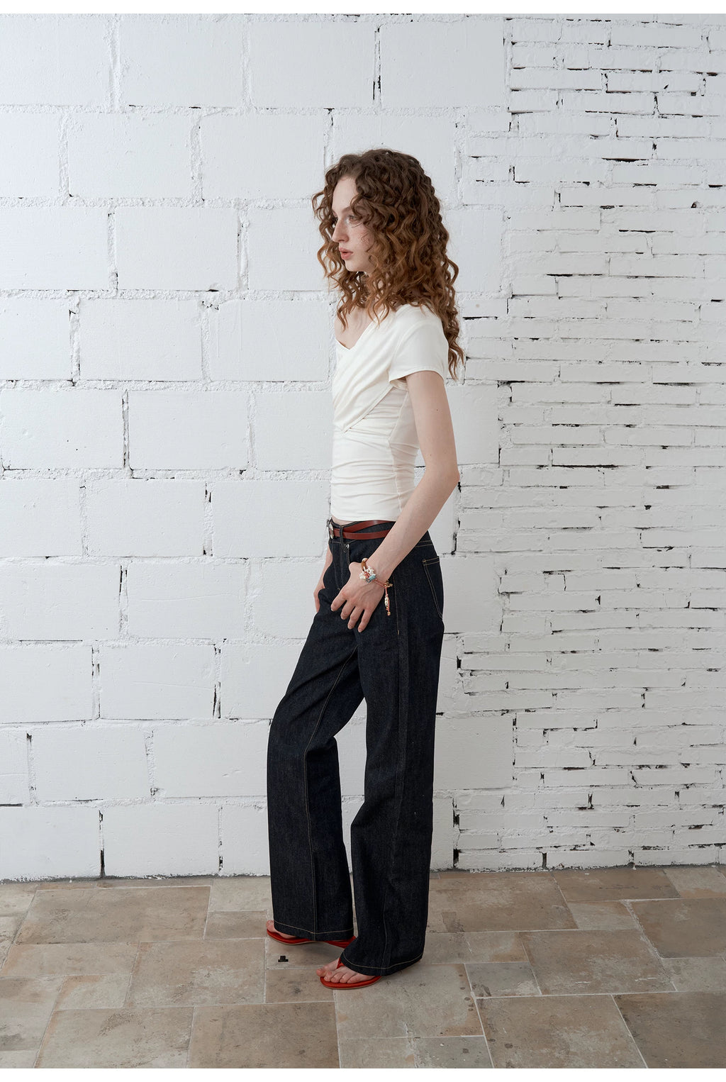 Cross-Drape Top