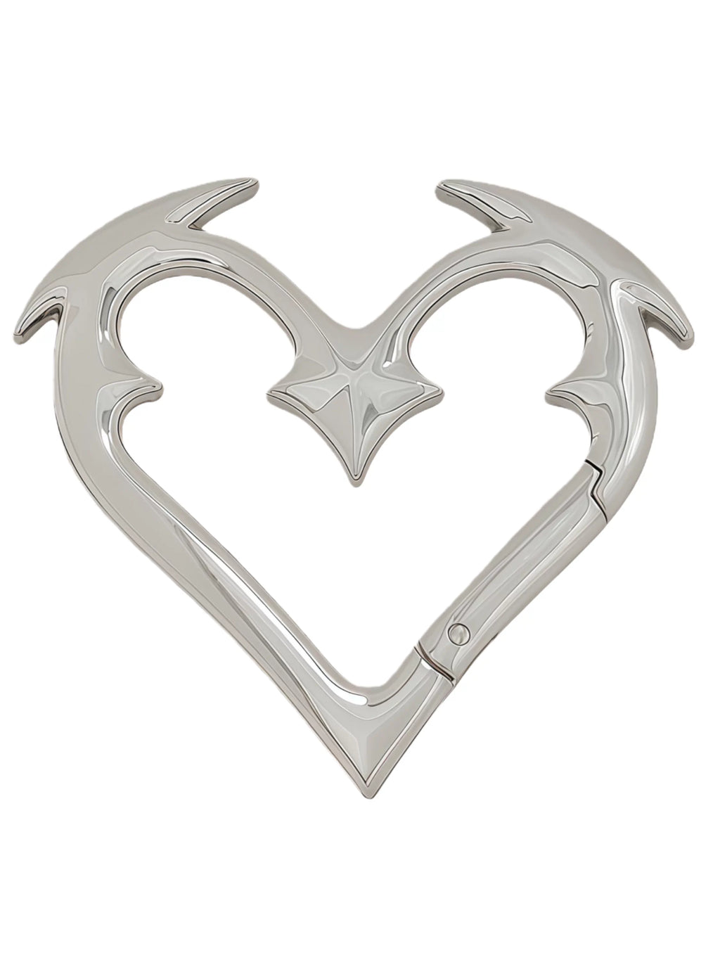 Heart Carabiner Key Clip