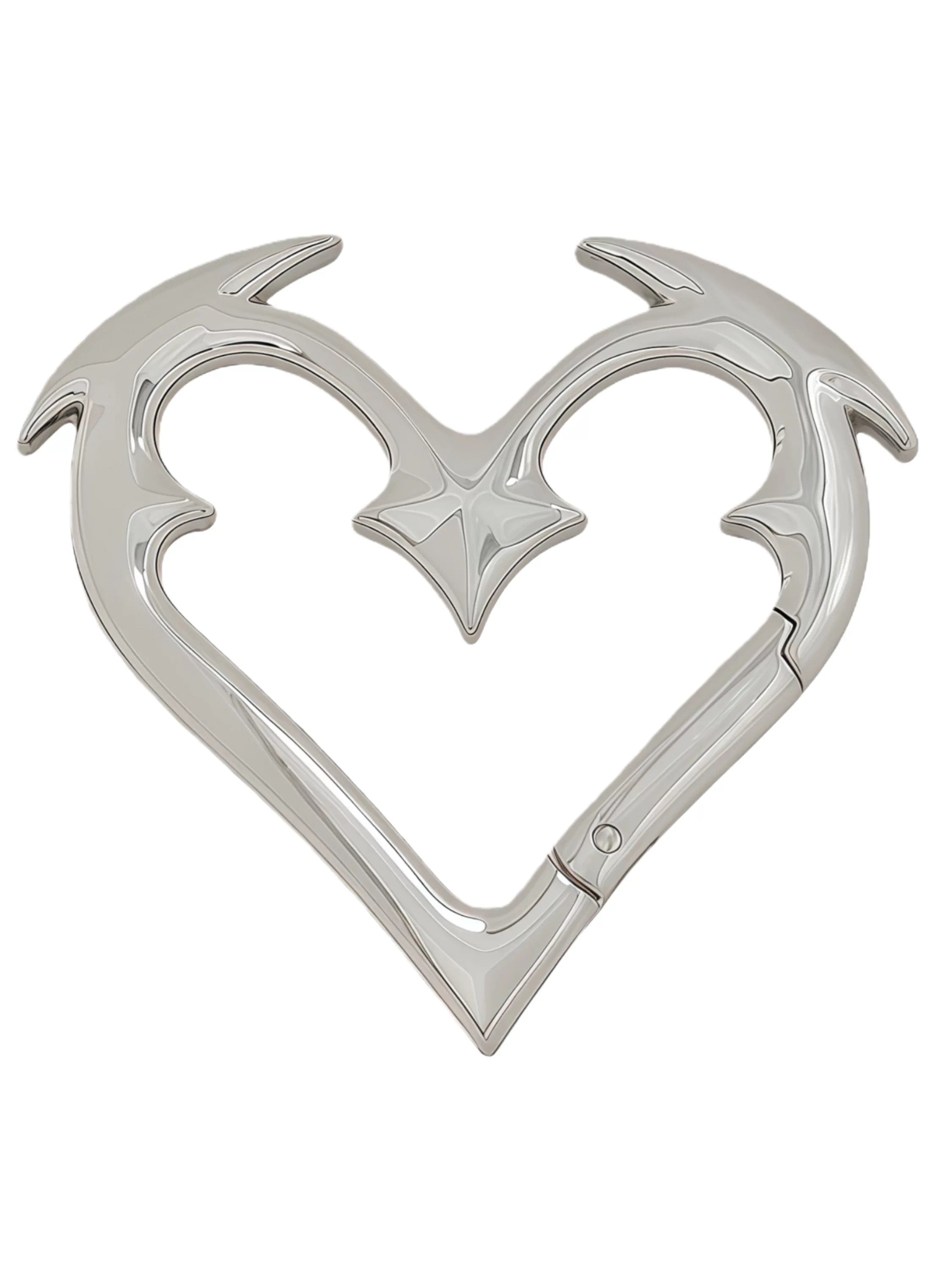 Heart Carabiner Key Clip