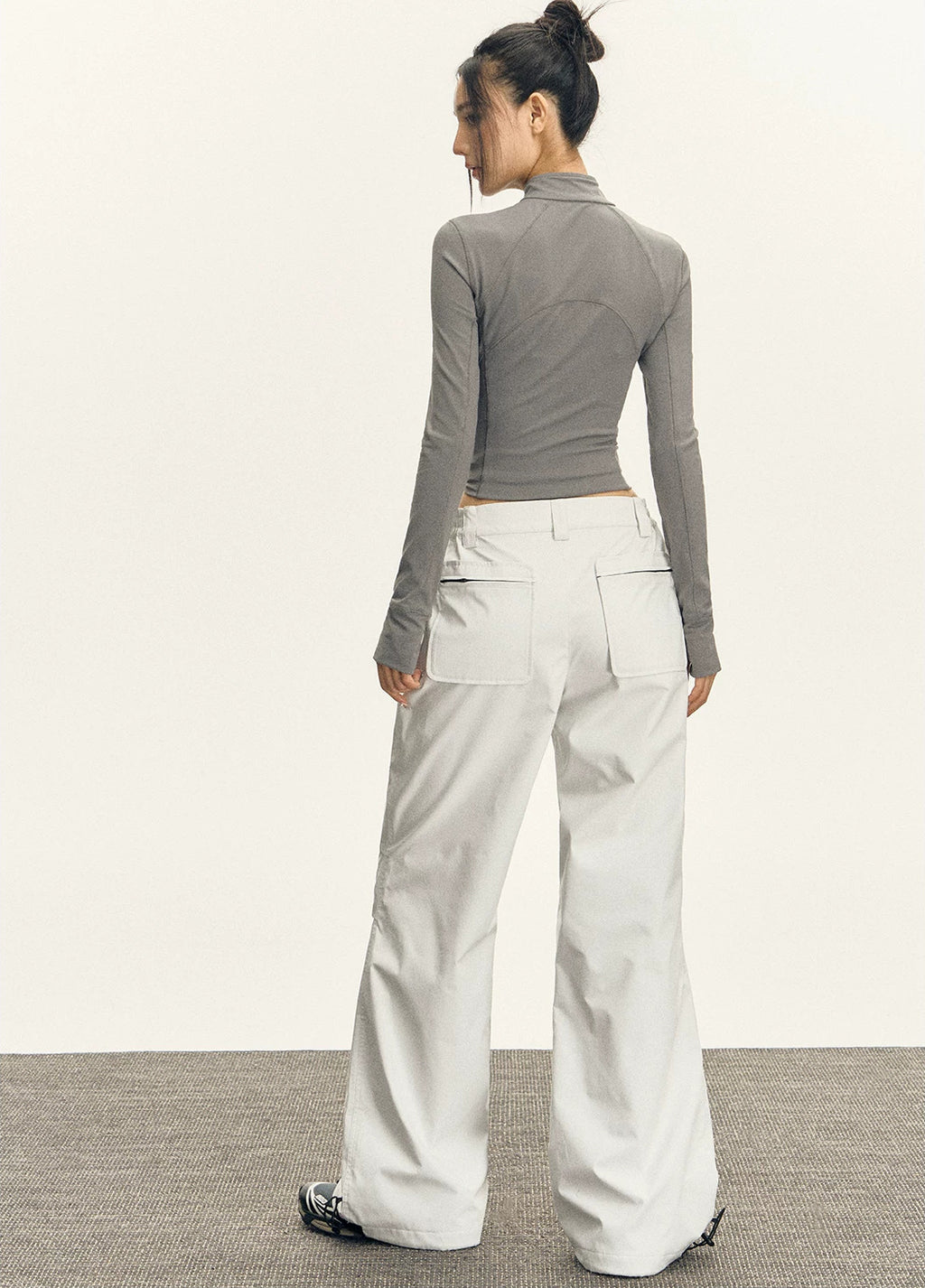 Slate Linear Cargo Pants
