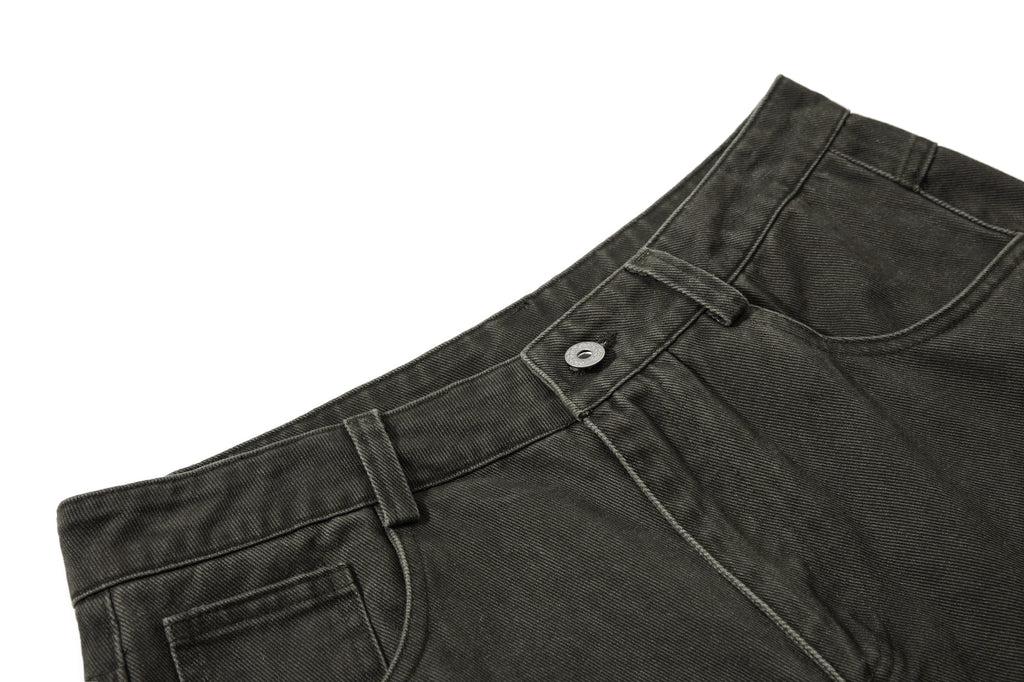 Removable Waistband Wide Leg Trousers