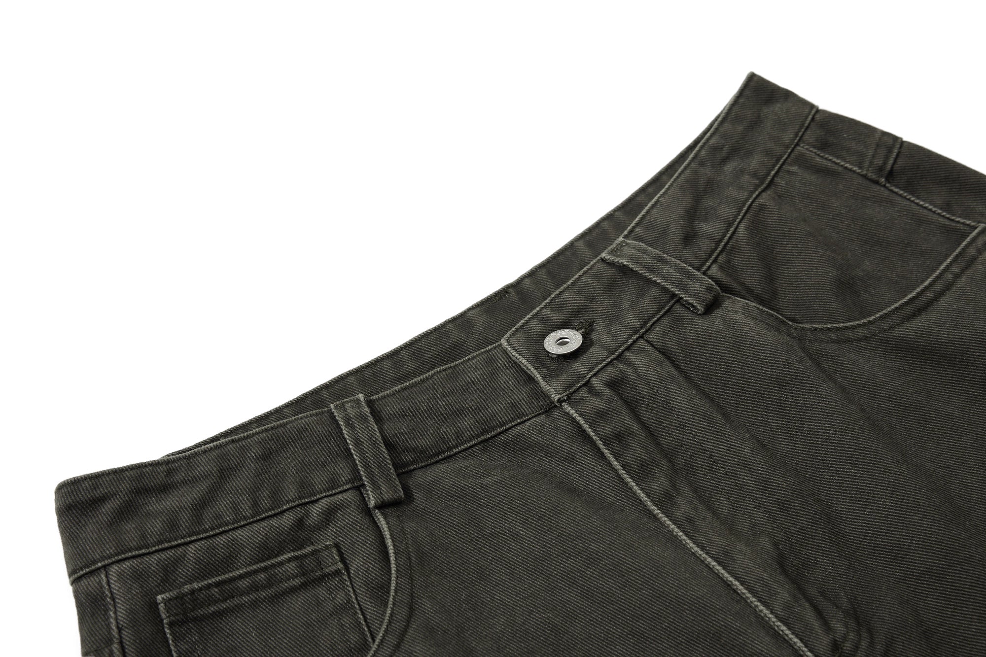Removable Waistband Wide Leg Trousers