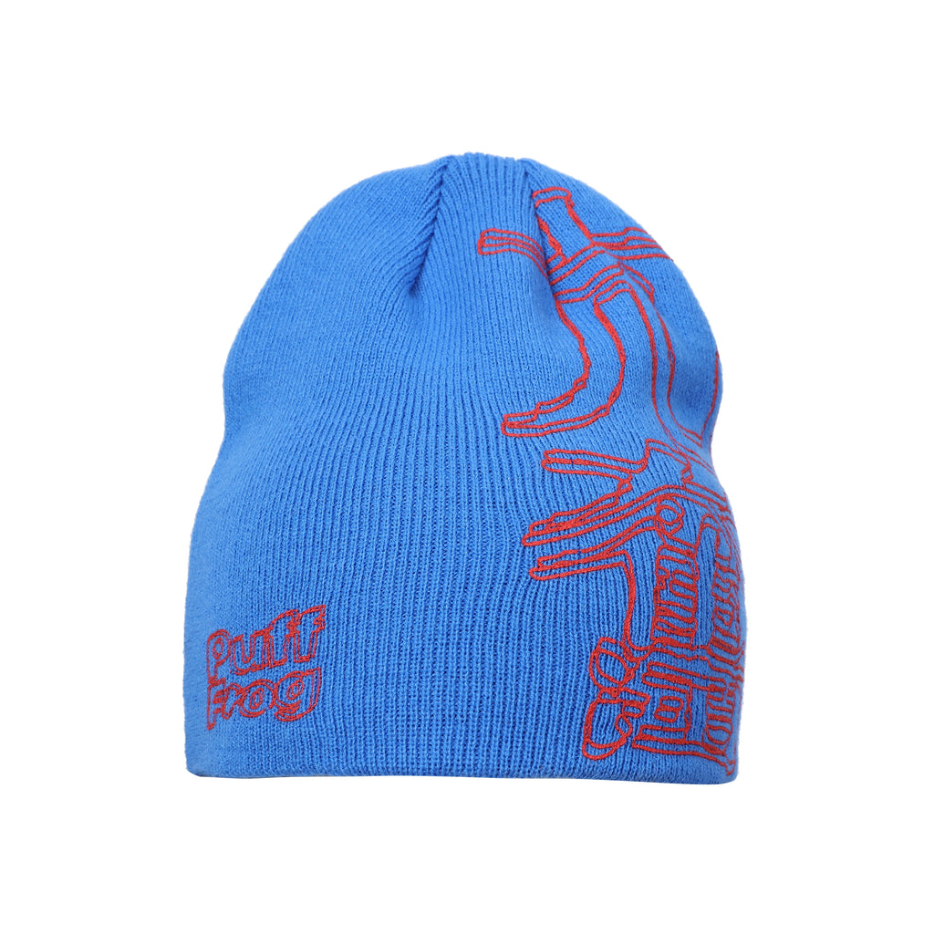 尤奋 Euphoria All-Over Graphic Knitted Beanie