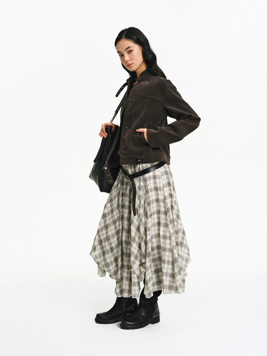 Strapline Cropped Jacket