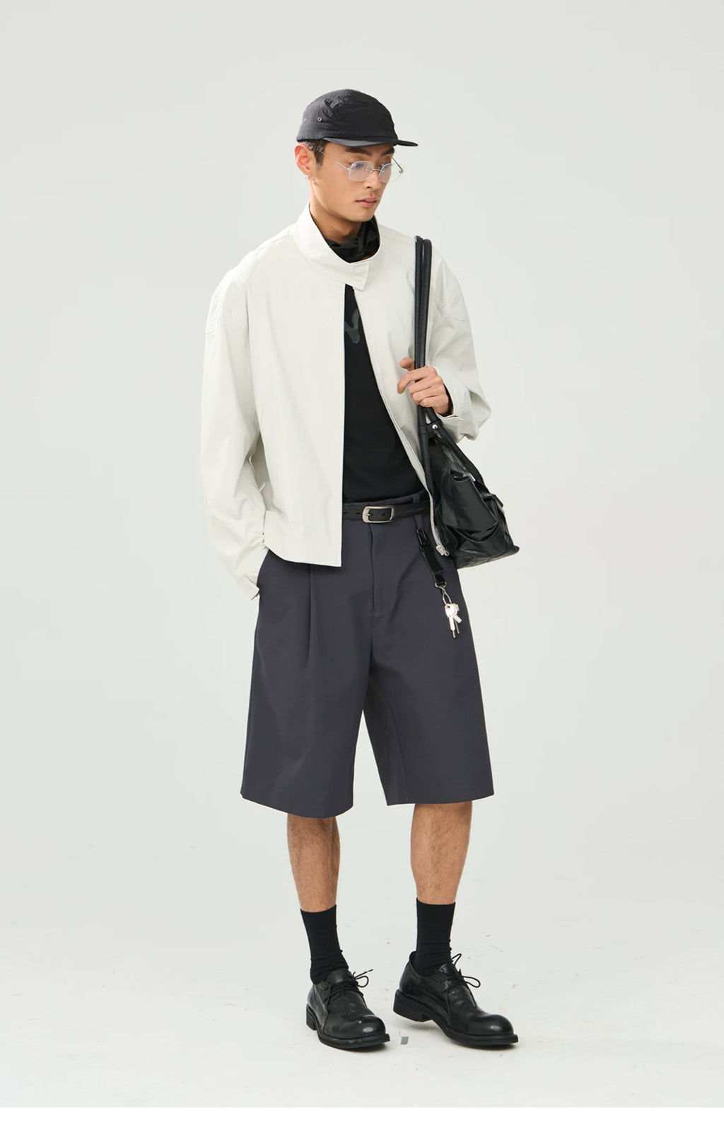 Hollow-Core Tailored Shorts