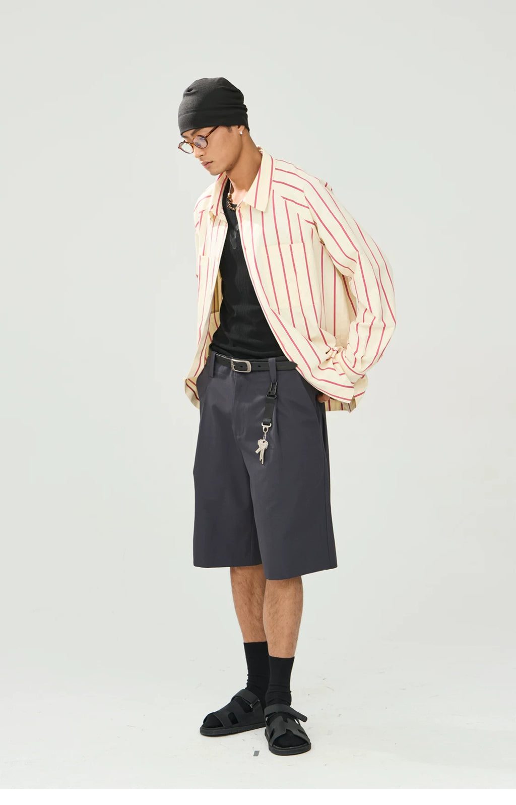 Hollow-Core Tailored Shorts