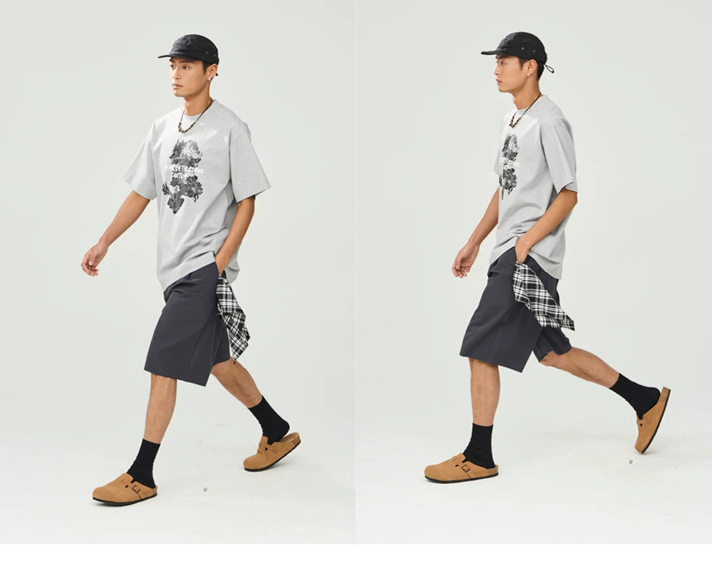 Hollow-Core Tailored Shorts