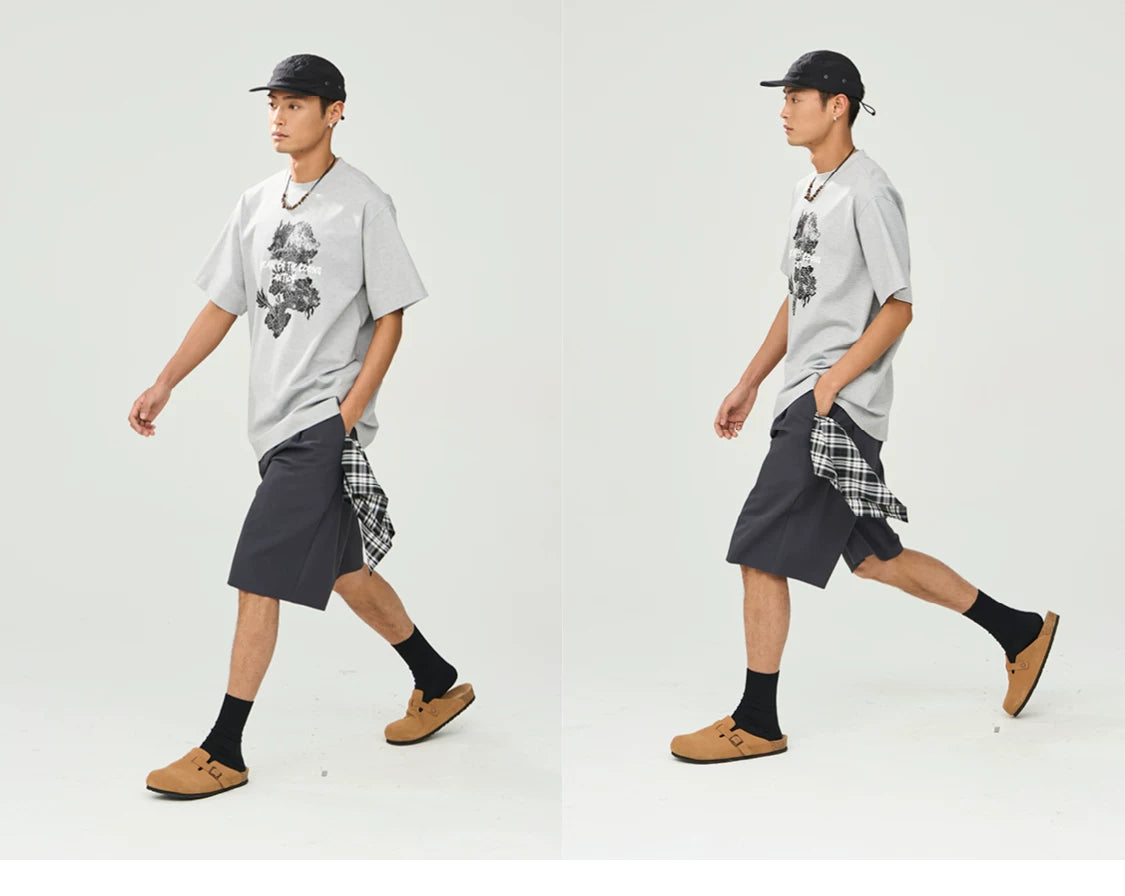 Hollow-Core Tailored Shorts