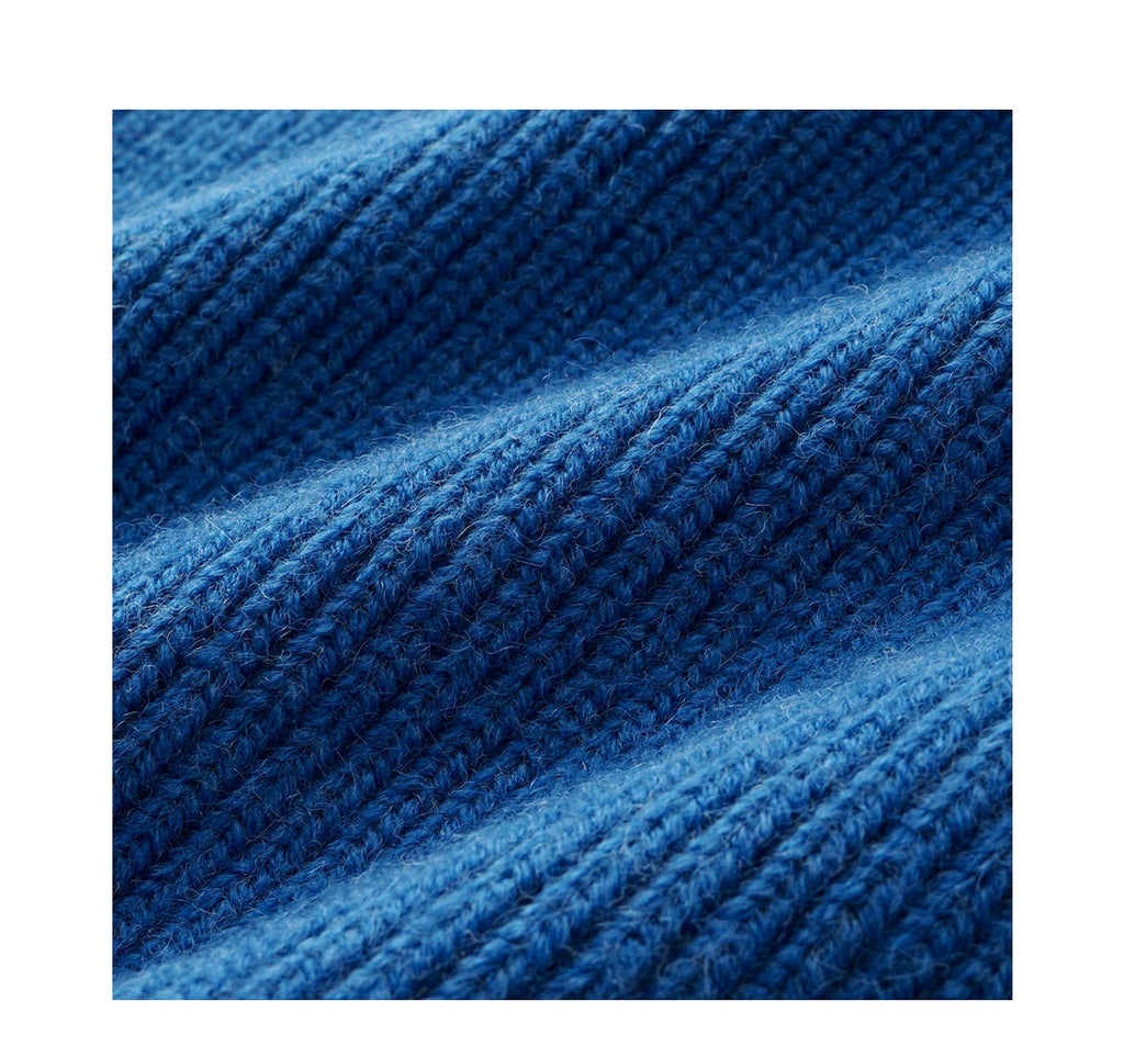 Cobalt Braided Scarf