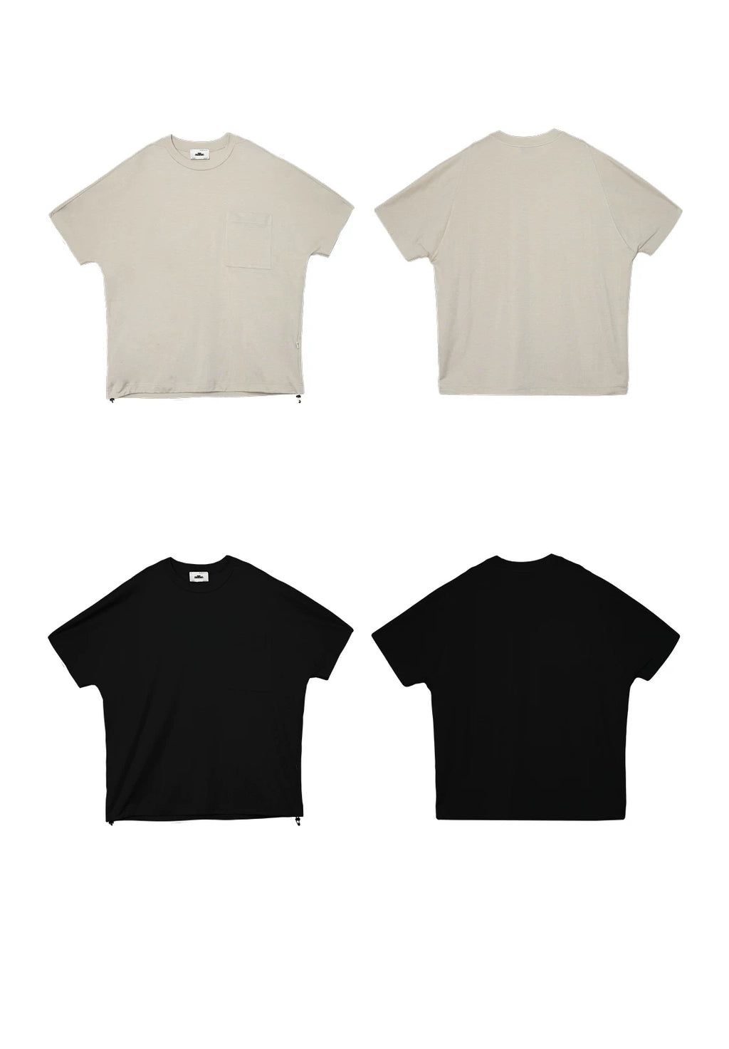 Triacetate Blend Pocket T-Shirt