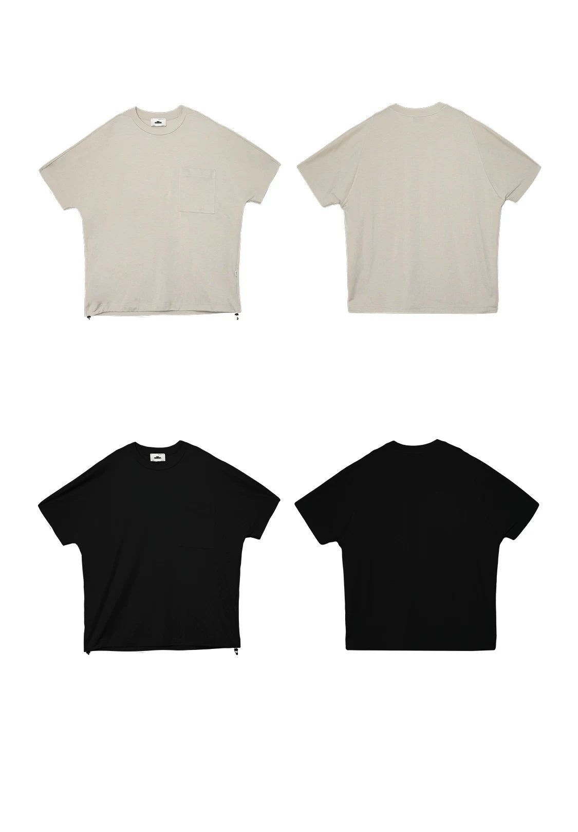 Triacetate Blend Pocket T-Shirt