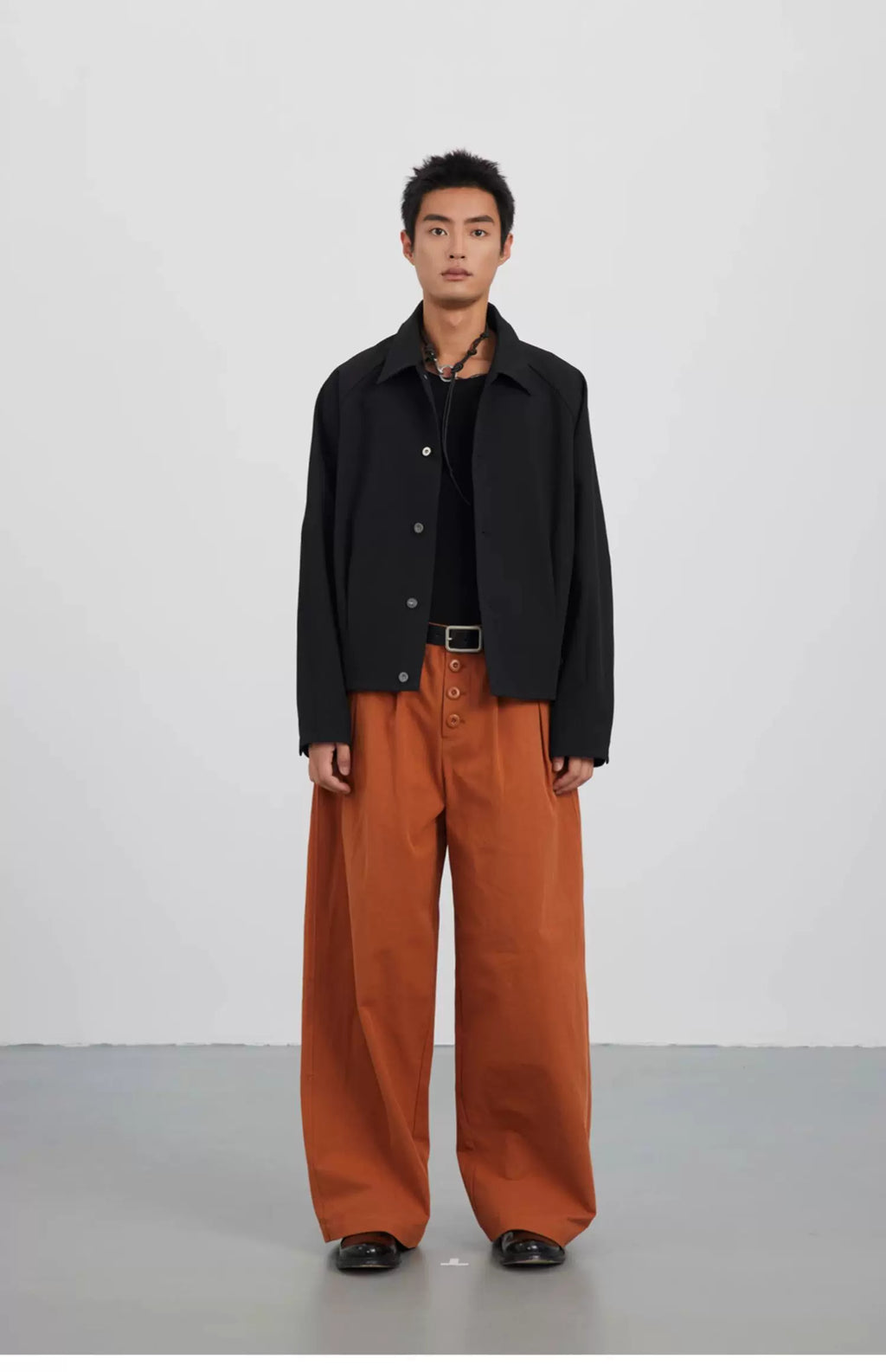 Laterite Pleated Trousers