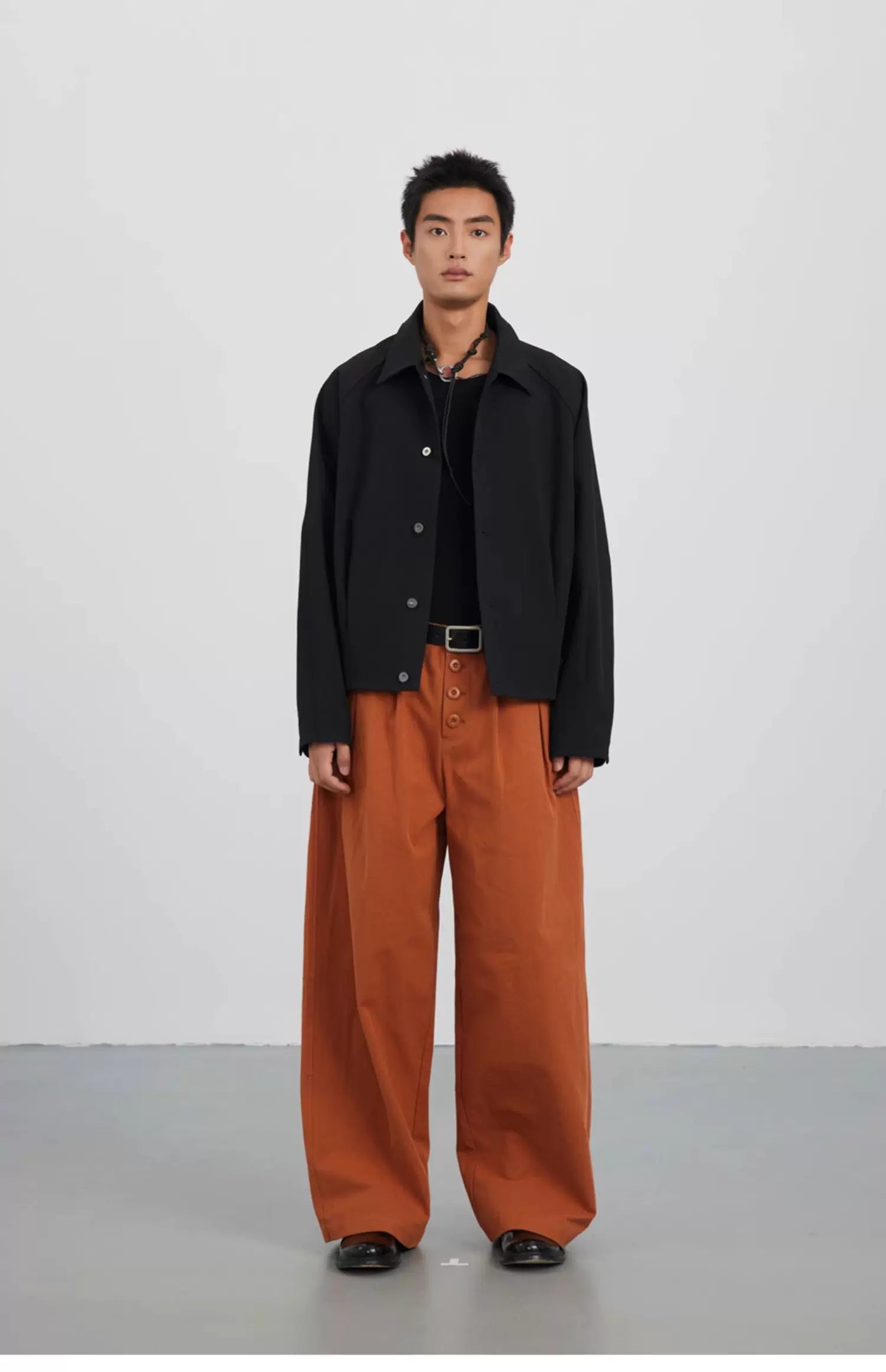 Laterite Pleated Trousers