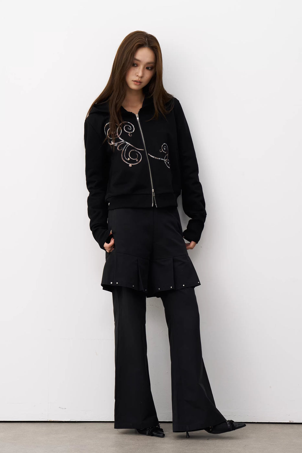 Kings Road Hybrid Flare Trousers