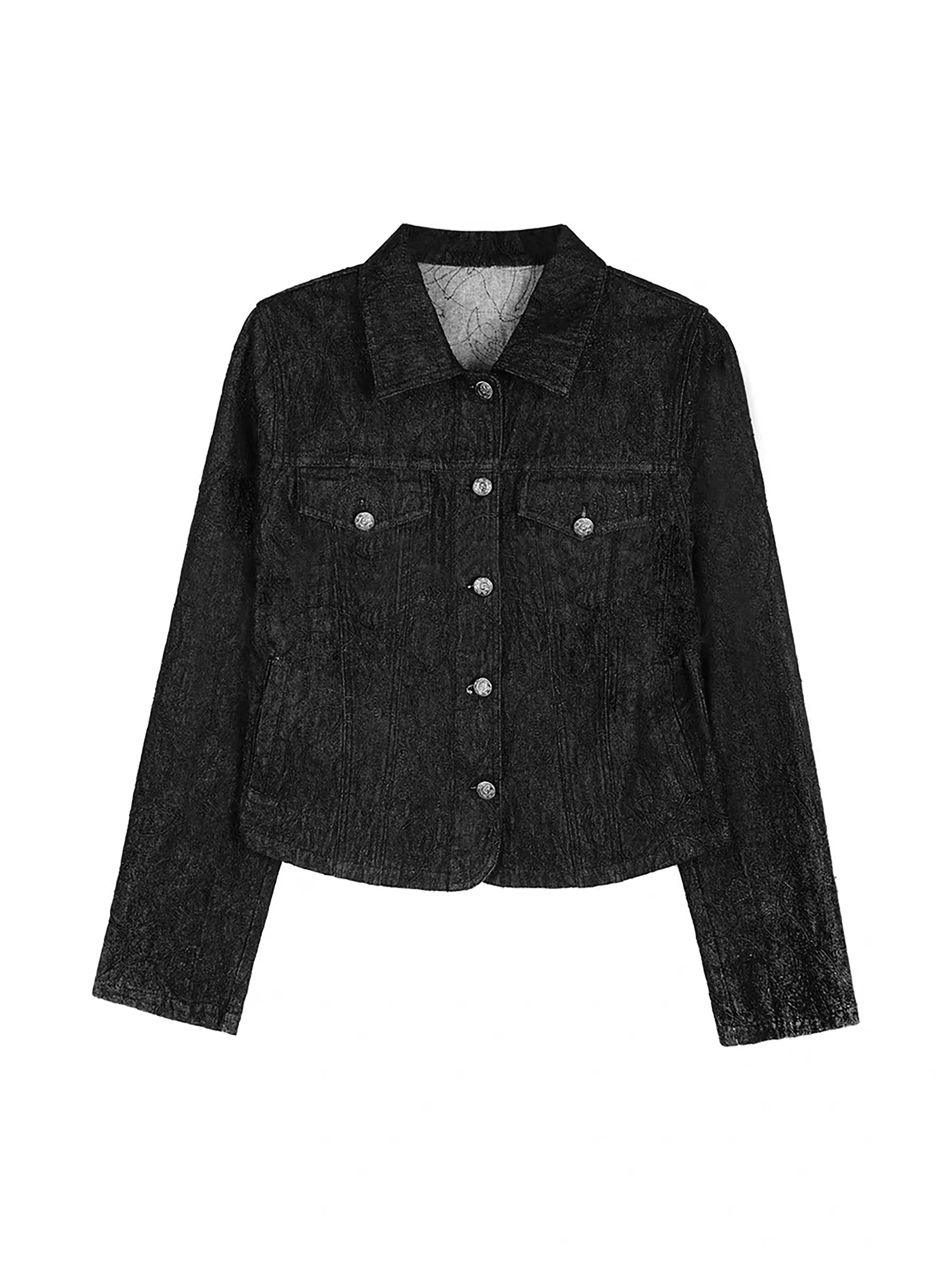 Phantom Stitch Denim Jacket