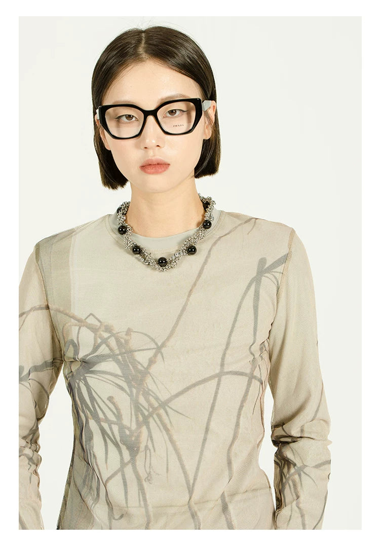 Afterimage Layered Mesh Top
