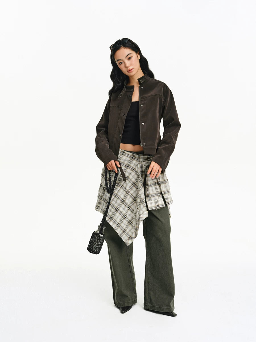 Strapline Cropped Jacket