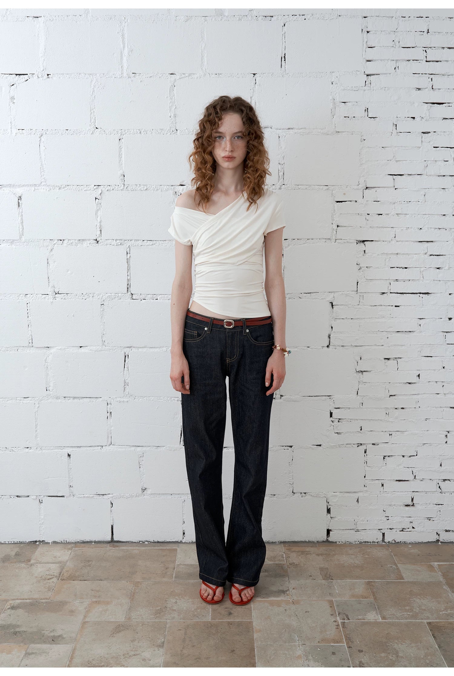 Cross-Drape Top