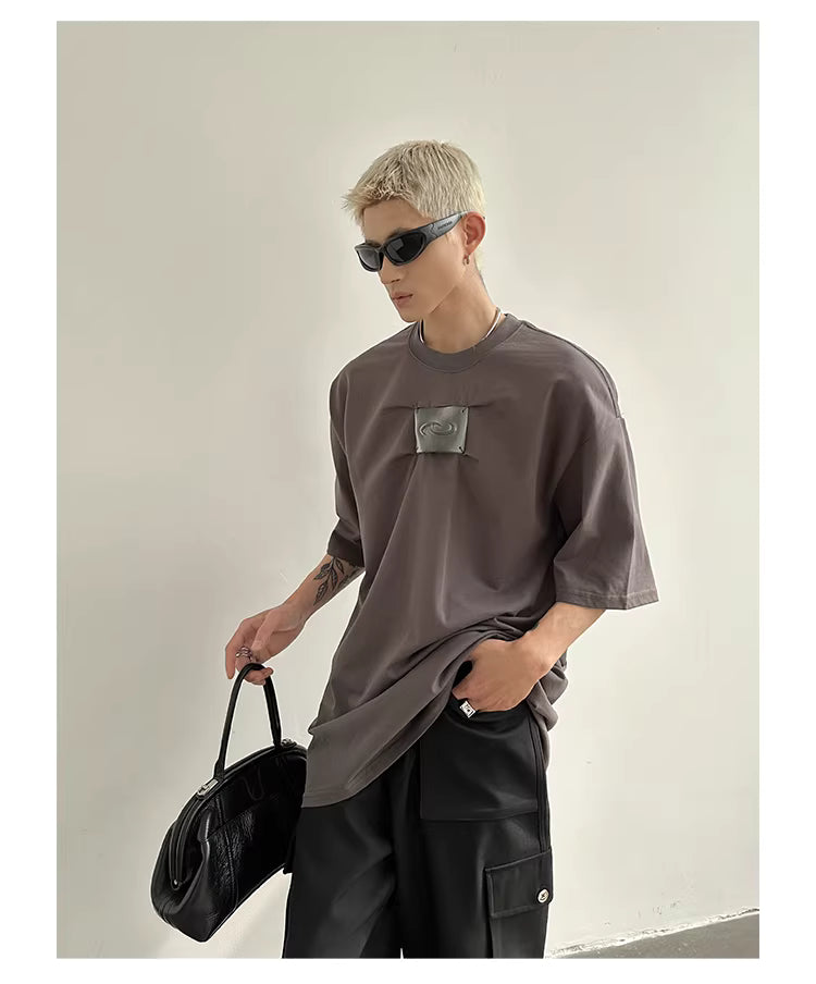 Spine-Pleat Hardware Industrial Tee