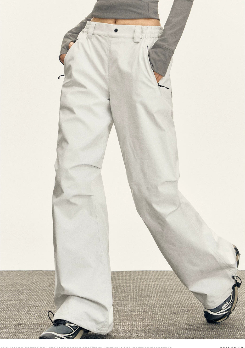 Slate Linear Cargo Pants