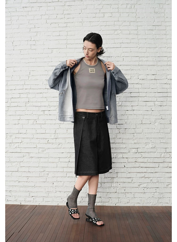 Concrete Gradient Bomber Jacket