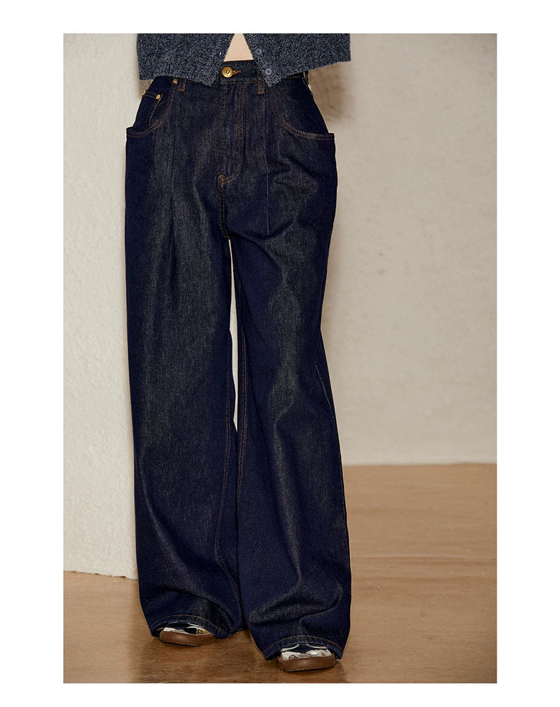 Wide Leg Structural Jeans