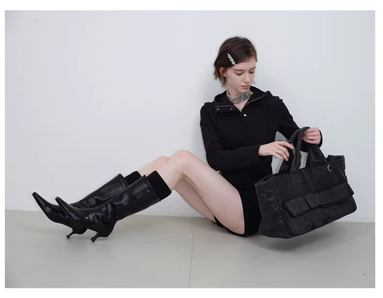 Apex Sculpt Hooded Jacket in Black Ink or Coffee