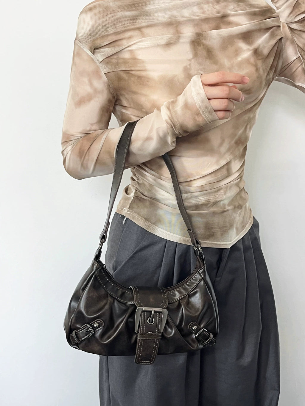 Moto Hardware Shoulder Bag