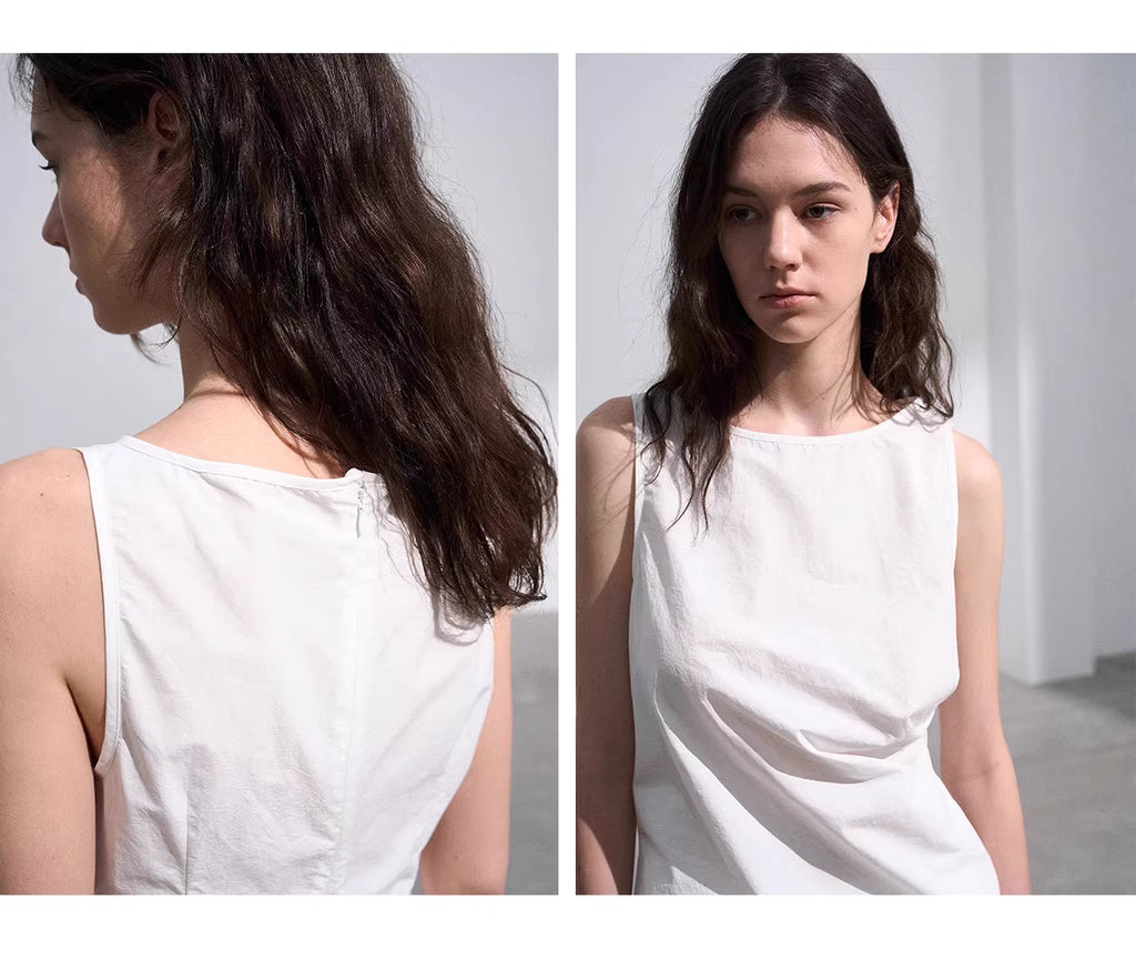 Draped Asymmetric Knot Tank