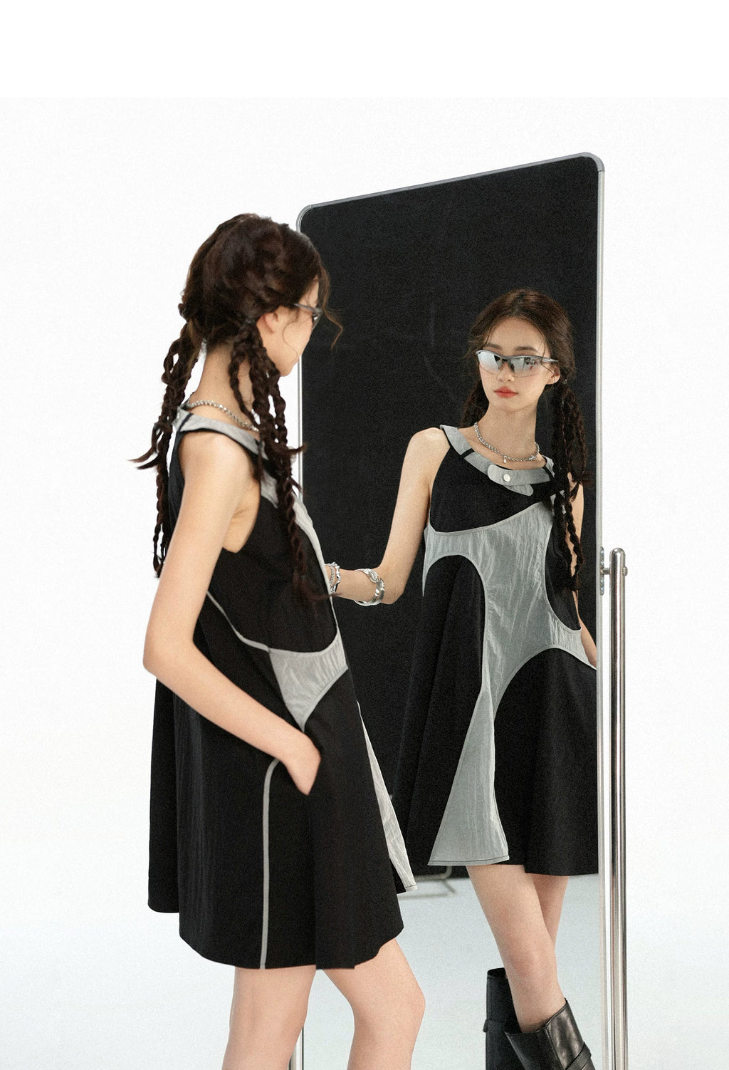 Orbit Panel Dress