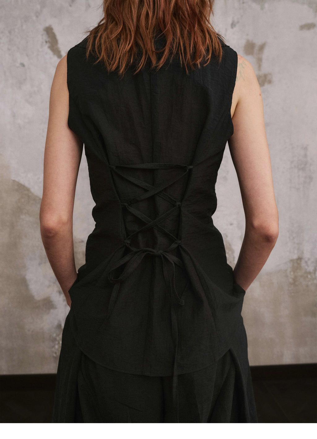 Vestige Ruffle Vest