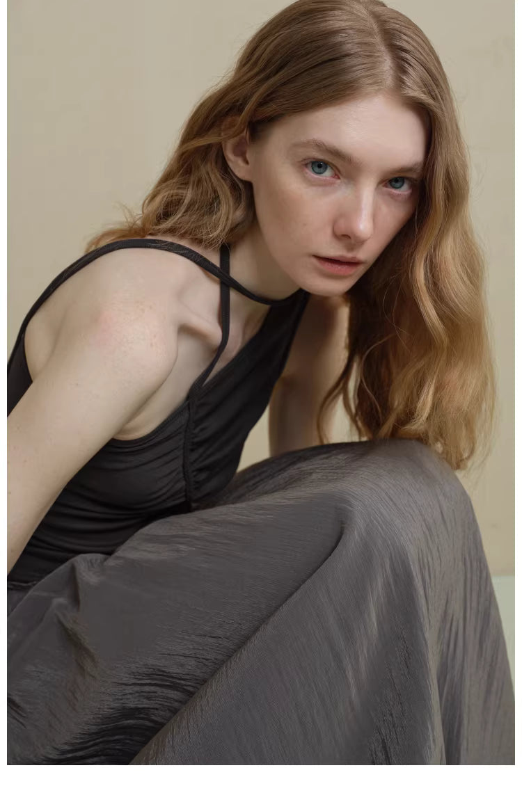 One-Shoulder Ruched Dress