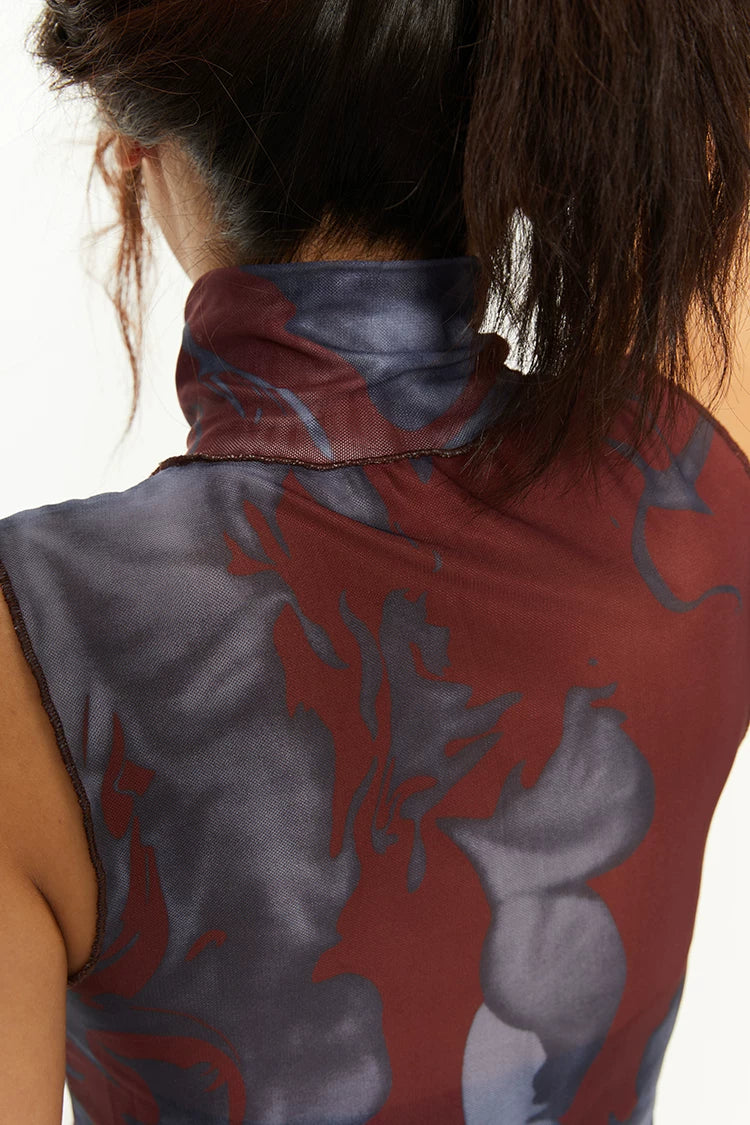 Phantom Bloom Mesh Tank