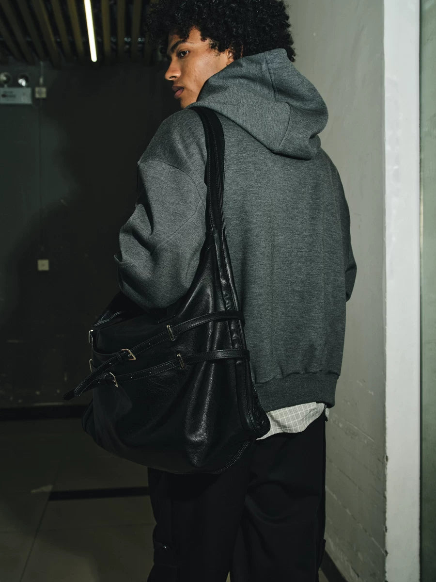 Detachable Plaid Layer Hoodie