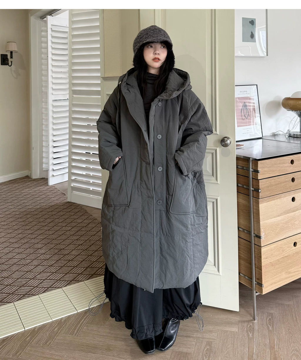 Shelter Oversized Hooded Puffer Coat