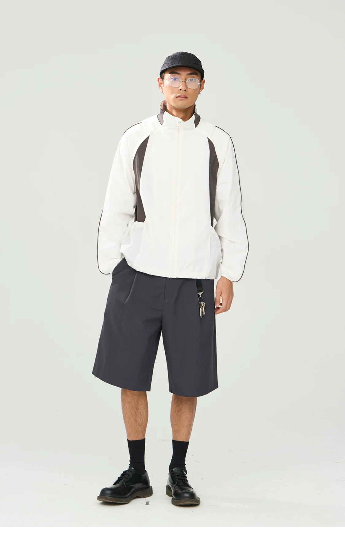 Hollow-Core Tailored Shorts