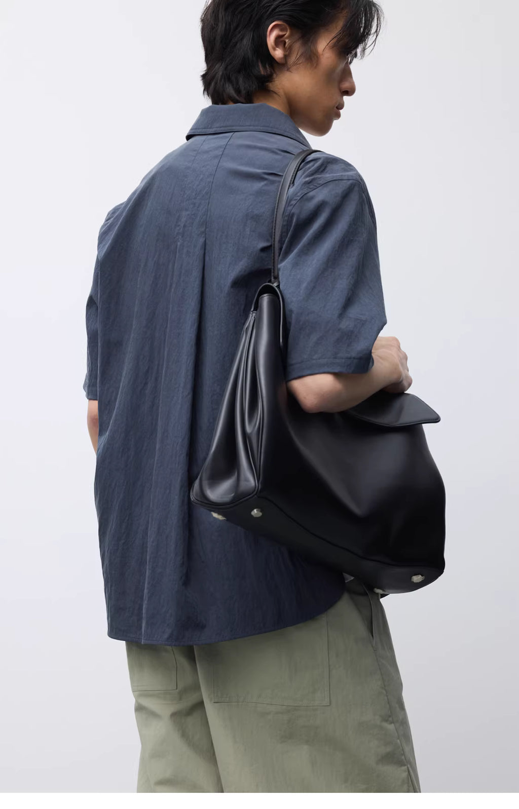 Crinkle Zip Overshirt