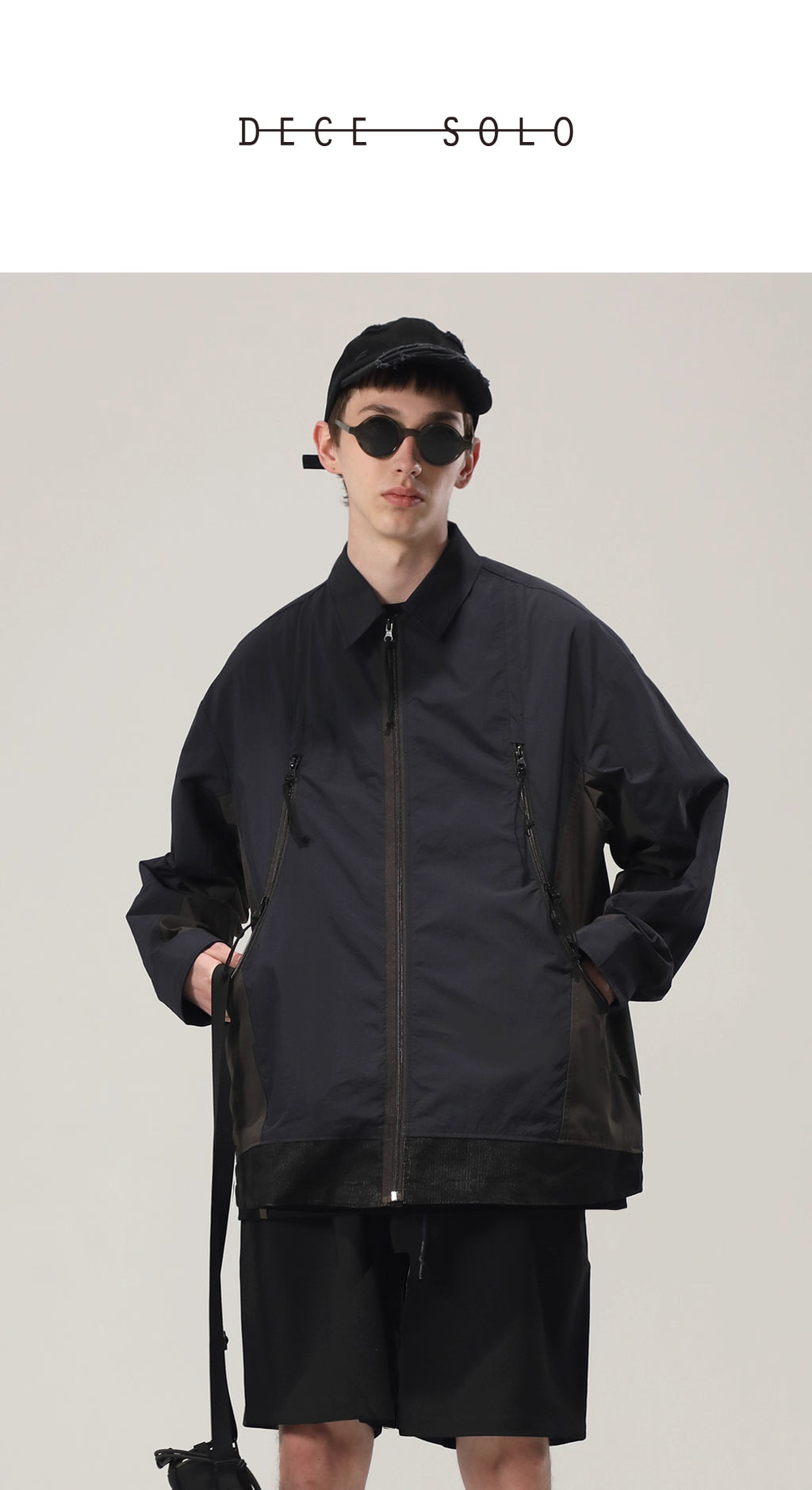 Patchwork Structure Jacket