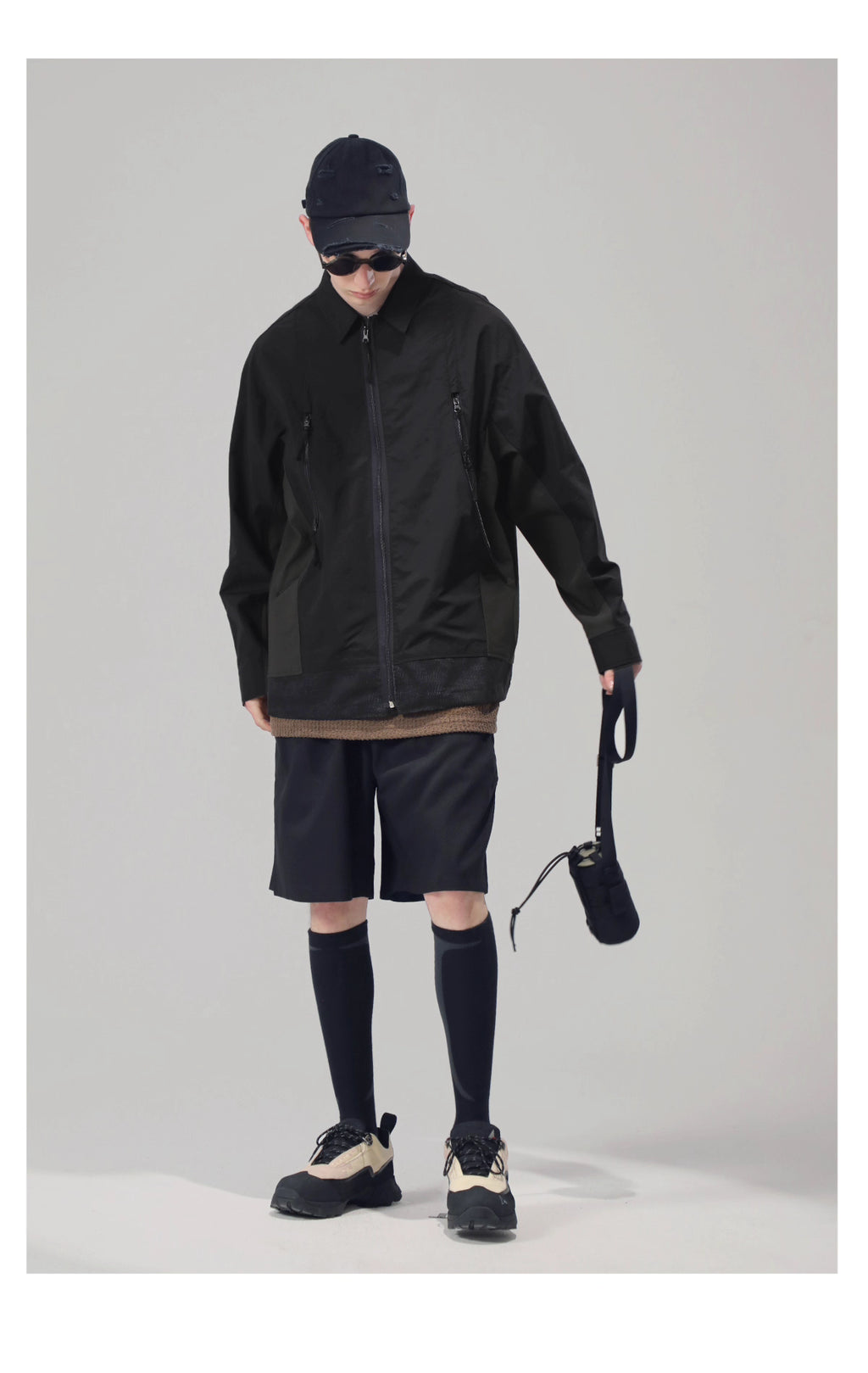 Patchwork Structure Jacket